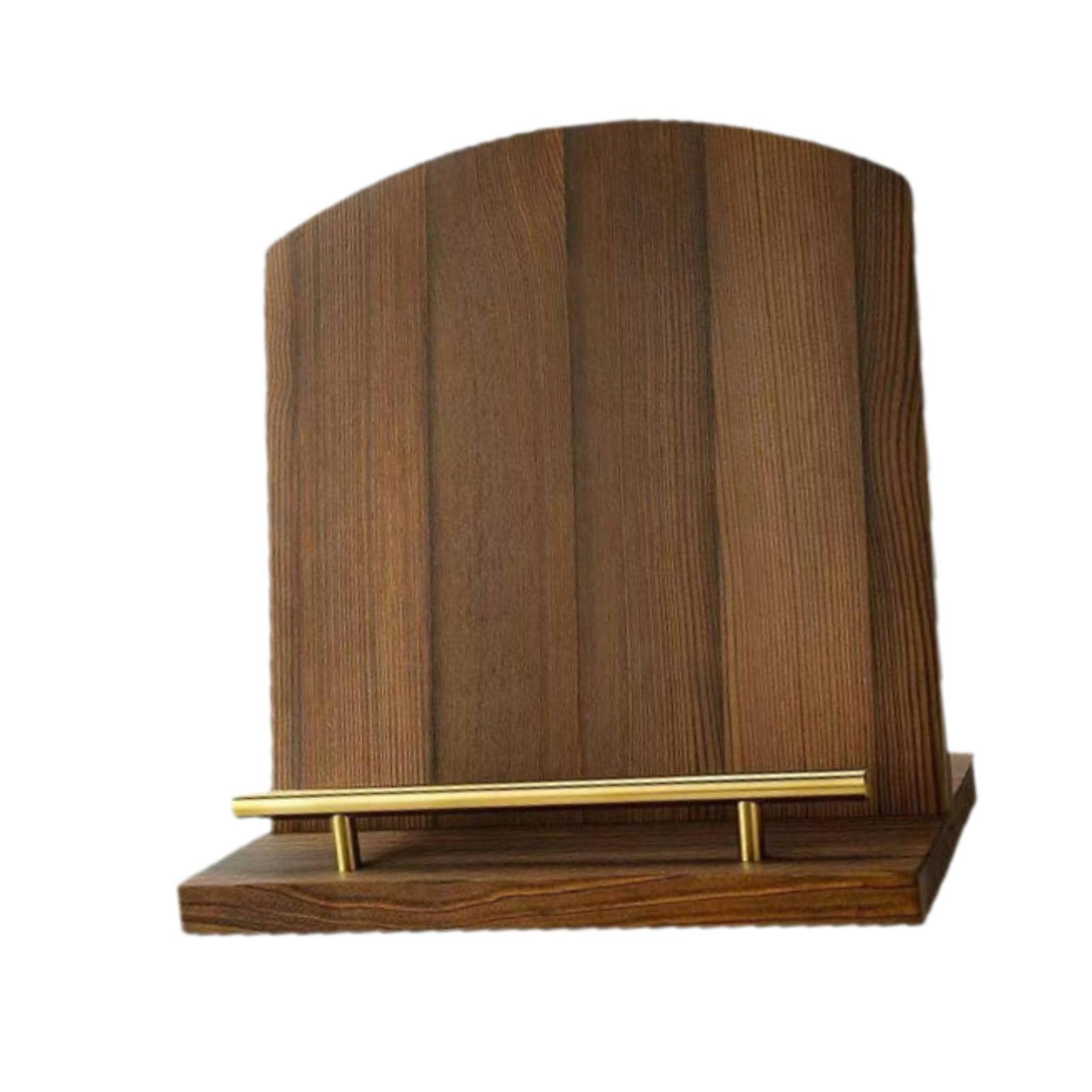 Wooden Cookbook Stand Recipe B - Home Cooking Book ulasan dan harga