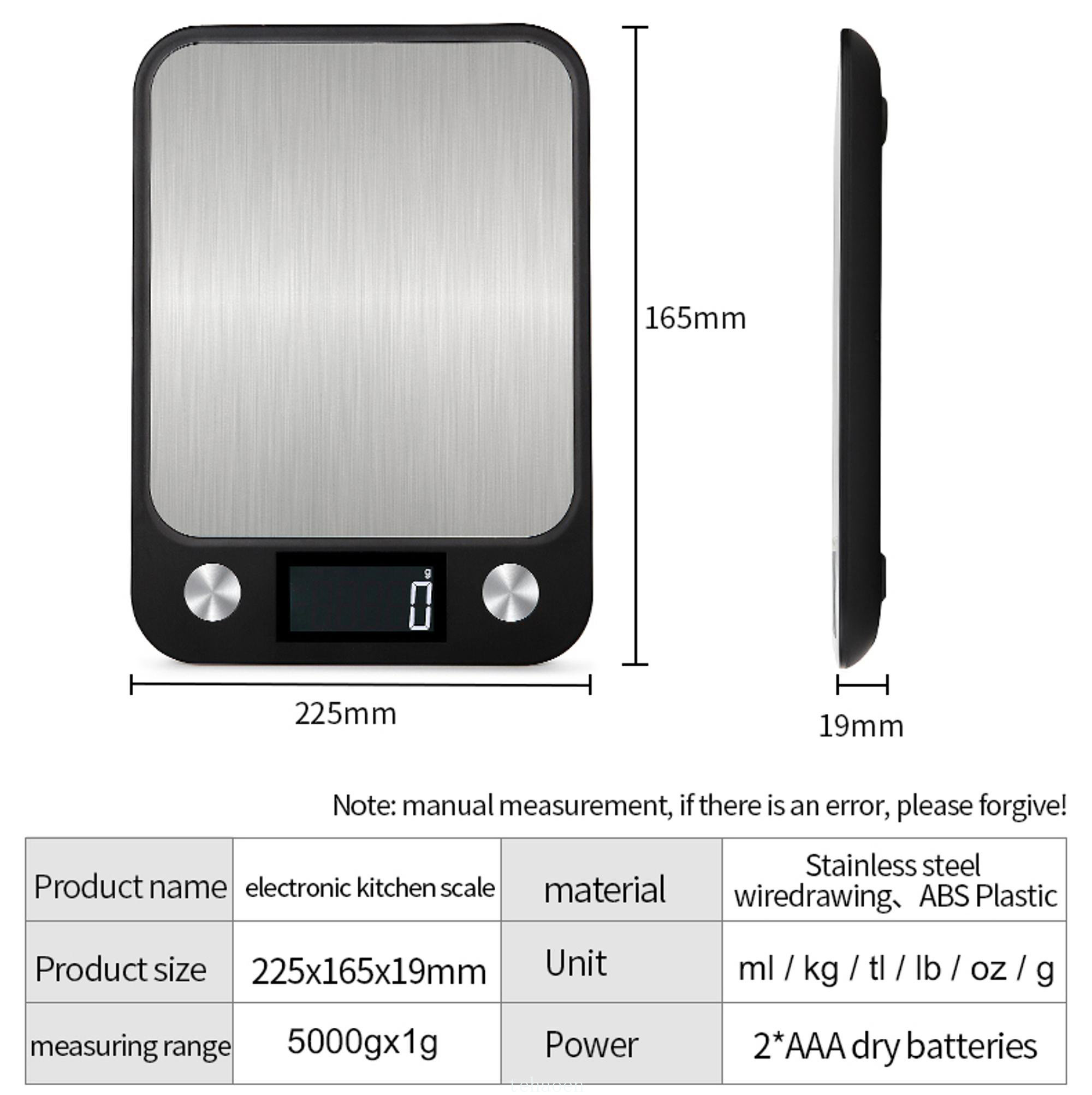 Kitchen Scale 5/10/15Kg Weighi - Home Cooking Help ulasan dan harga