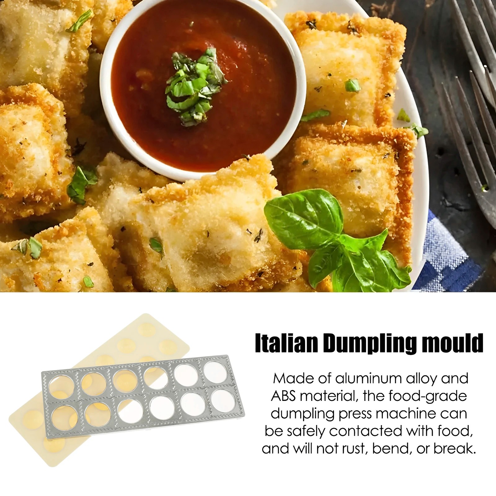 Dumpling Mold 12 Holes Ravioli - Home Cooking Help ulasan dan harga