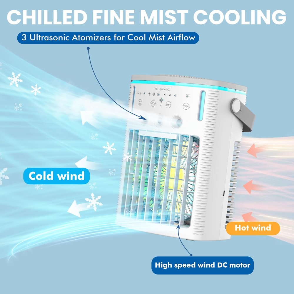 Portable Evaporative Air Coole - Home Cooking Dishes ulasan dan harga