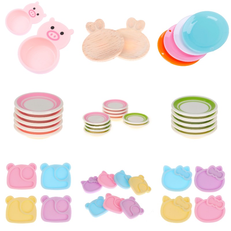 1/12 Dollhouse Miniature Cute  - Home Cooking Dishes ulasan dan harga