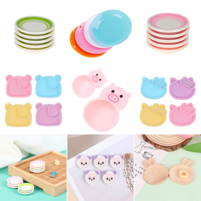 1/12 Dollhouse Miniature Cute  - Home Cooking Dishes ulasan dan harga