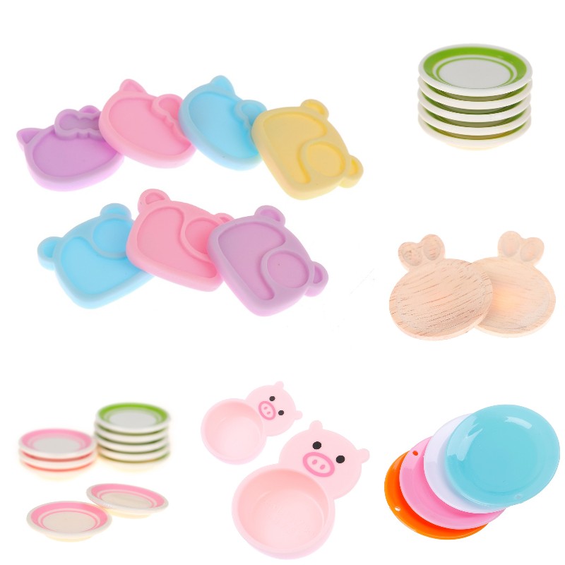 1/12 Dollhouse Miniature Cute  - Home Cooking Dishes ulasan dan harga