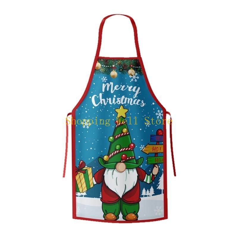 KX4B Christmas Apron for Home  - Home Cooking Show ulasan dan harga