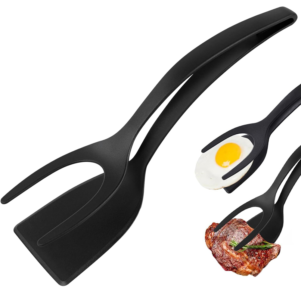 2 in 1 Grip Flip Spatula Clamp - Home Cooking In French ulasan dan harga
