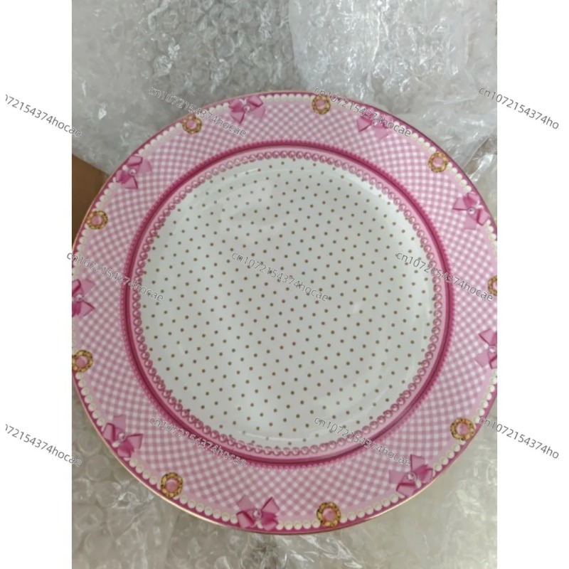 Pink Heart Shaped Ceramic Plat - Home Cooking Dishes ulasan dan harga