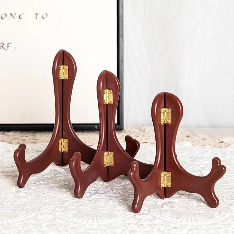 1pc Vintage Wooden Dish Displa - Home Cooking Dishes ulasan dan harga