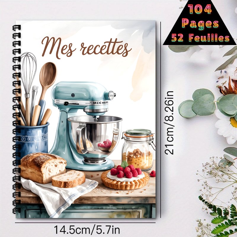 French Recipe Book, Personal R - Home Cooking In French ulasan dan harga