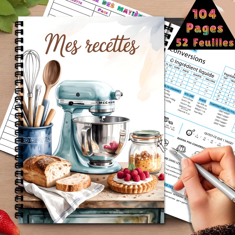 French Recipe Book, Personal R - Home Cooking In French ulasan dan harga