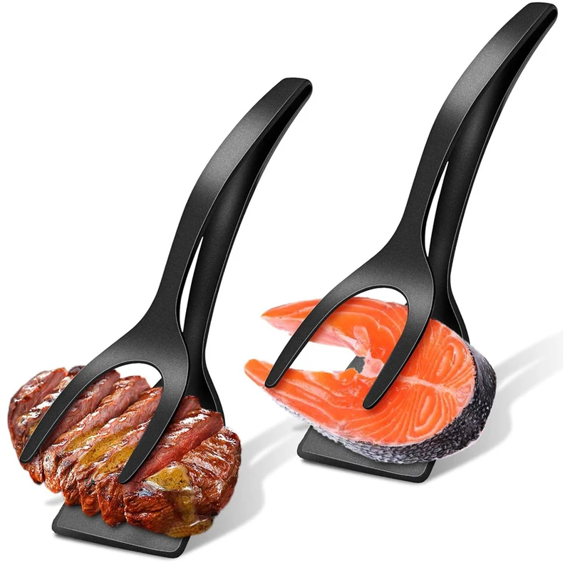 2 in 1 Grip Flip Spatula Clamp - Home Cooking In French ulasan dan harga