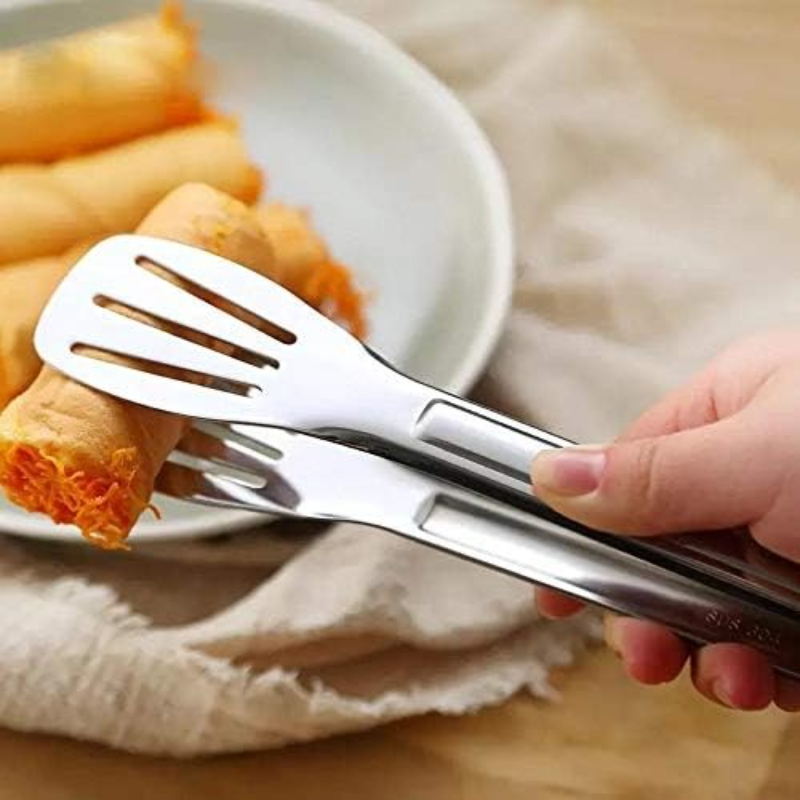 Stainless Steel Food Tongs Kit - Home Cooking Help ulasan dan harga