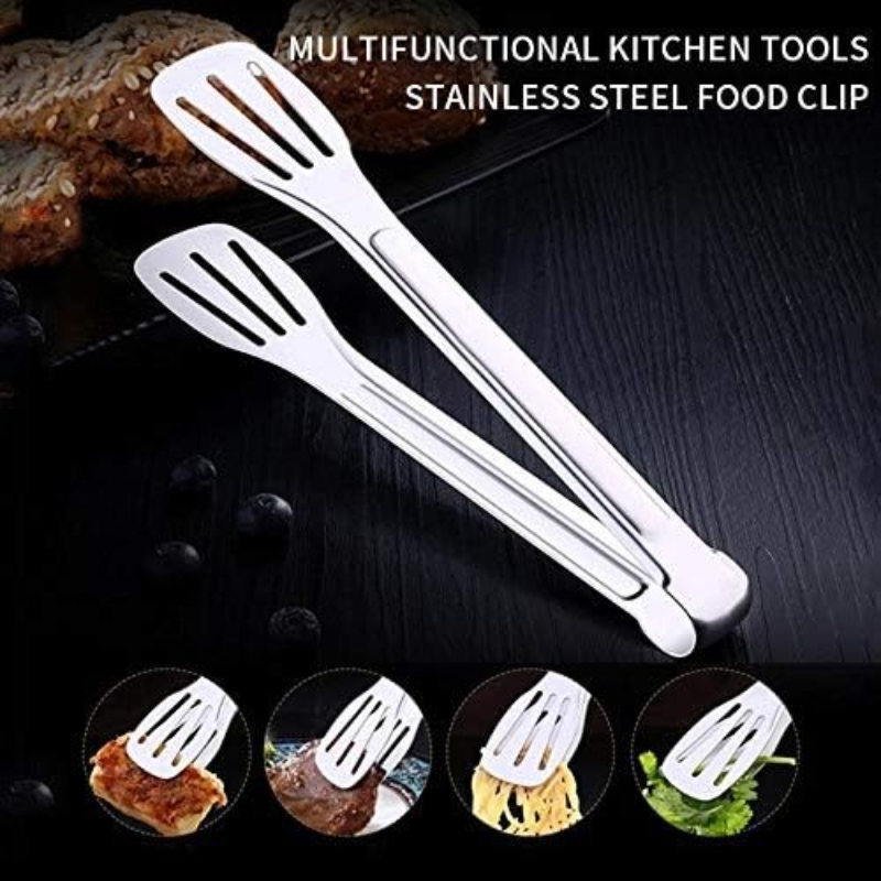 Stainless Steel Food Tongs Kit - Home Cooking Help ulasan dan harga