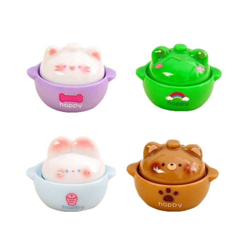 6PCS Animal Clay Pot Resin Cha - Tagine Clay Pot ulasan dan harga