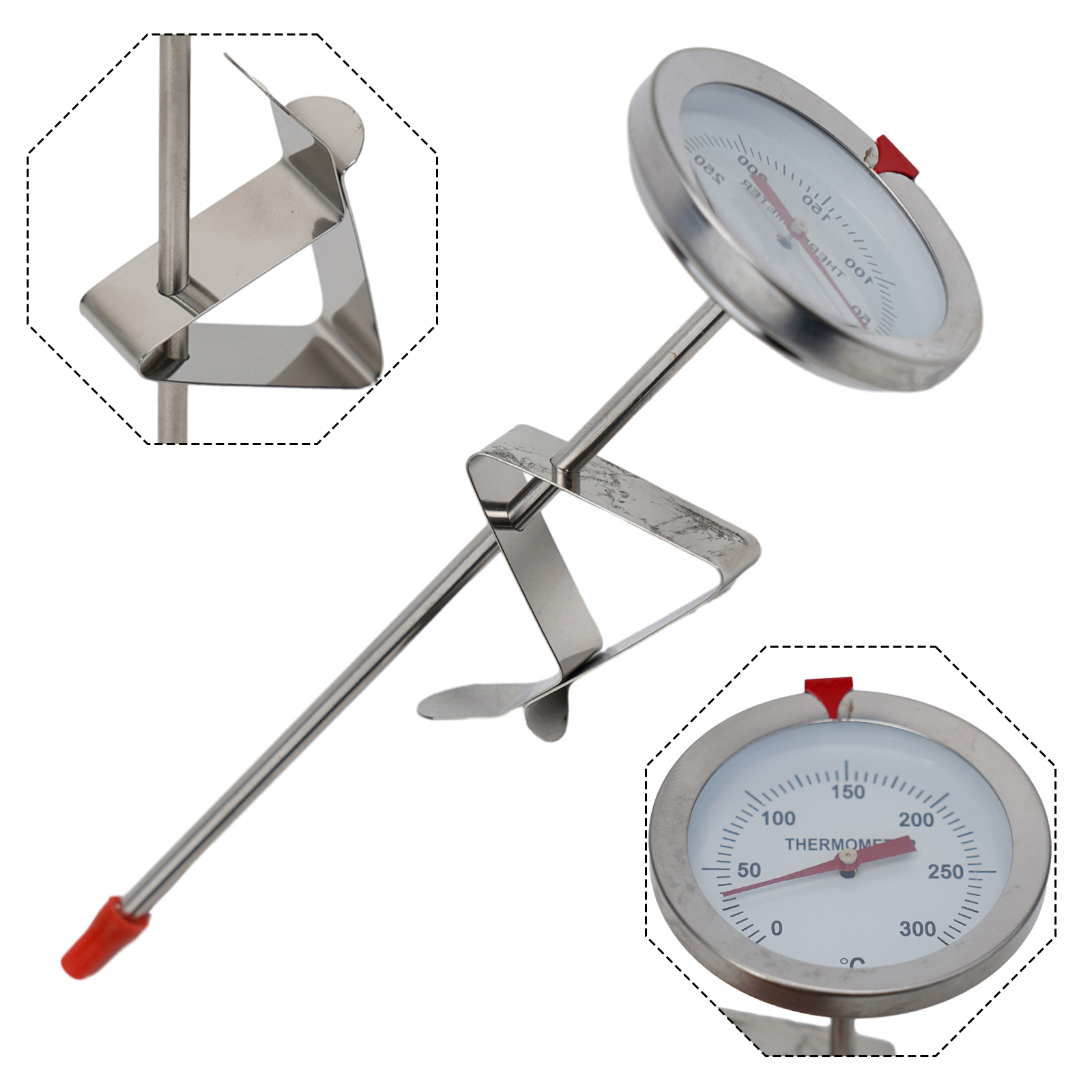 Stainless Steel Probe Thermome - Home Cooking Help ulasan dan harga