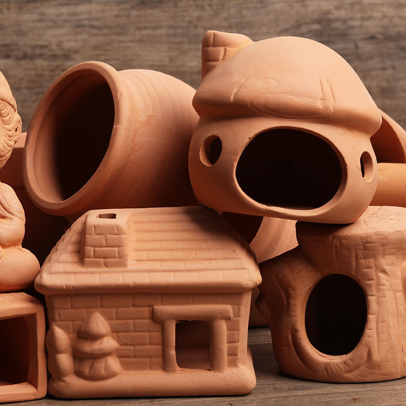 Aquarium Mini Ceramic Tank Fis - Tagine Clay Pot ulasan dan harga