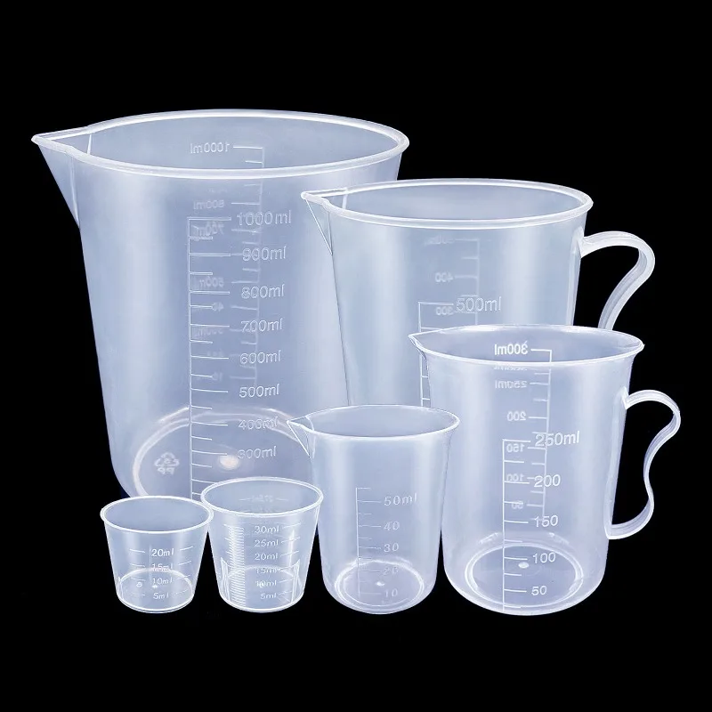 6Pcs Plastic Measuring Cups Se - Home Cooking Help ulasan dan harga