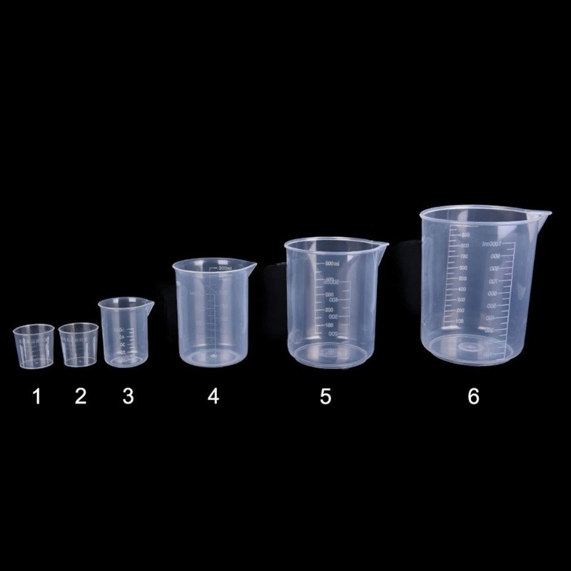 6Pcs Plastic Measuring Cups Se - Home Cooking Help ulasan dan harga
