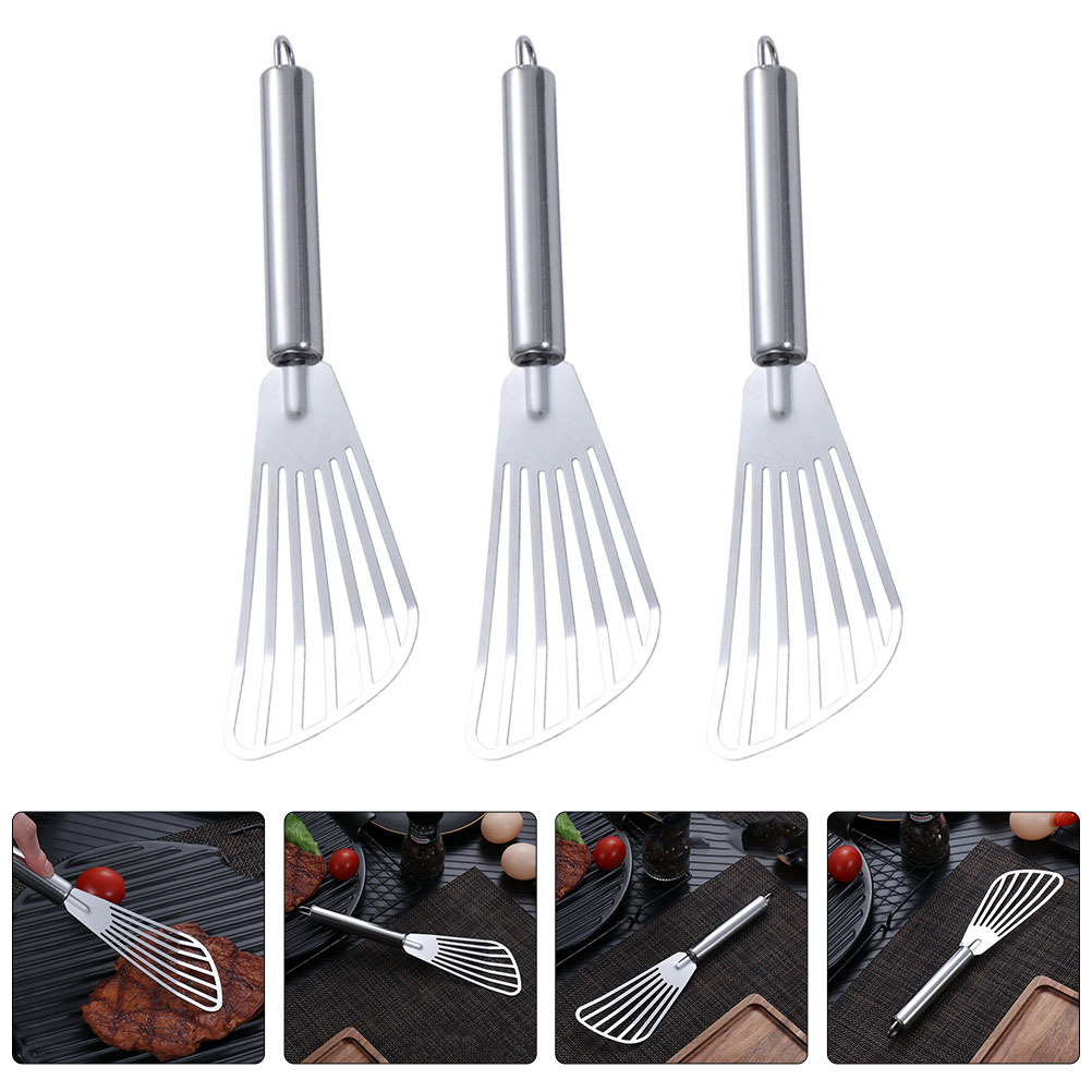 3pcs Stainless Steel Spatula F - Home Cooking Help ulasan dan harga