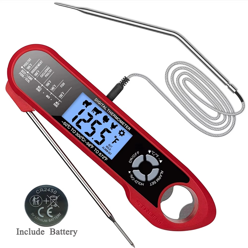 Meat Thermometer Dual-Probe Di - Home Cooking Help ulasan dan harga