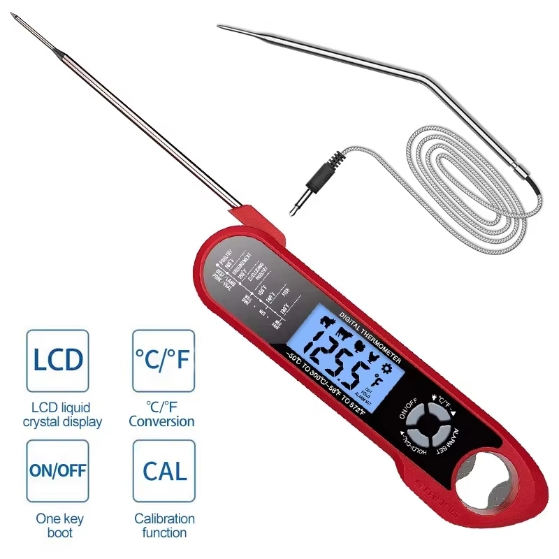 Meat Thermometer Dual-Probe Di - Home Cooking Help ulasan dan harga