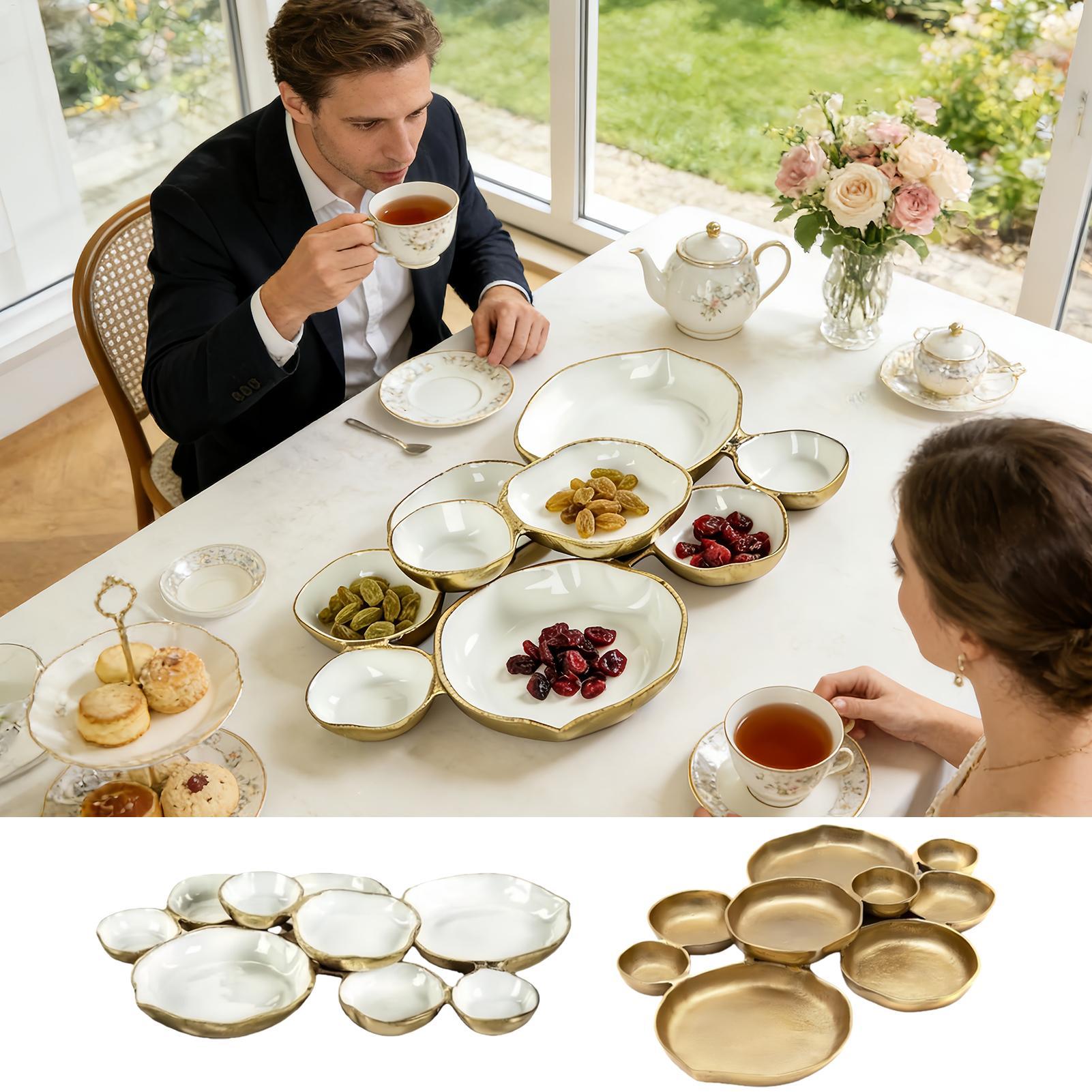 9pcs Cluster Serving Bowls 9-G - Home Cooking Dishes ulasan dan harga